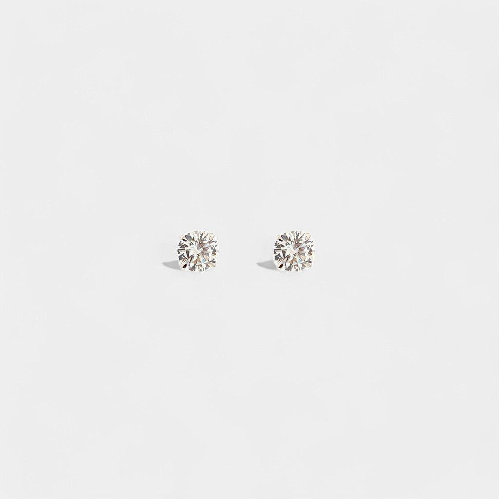 Classic Diamond Studs