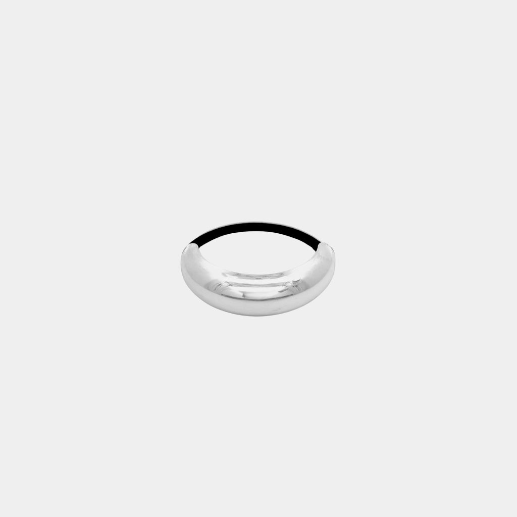 Single Hair Cuff Silver