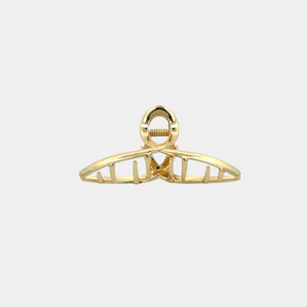 Small Hair Clip Gold