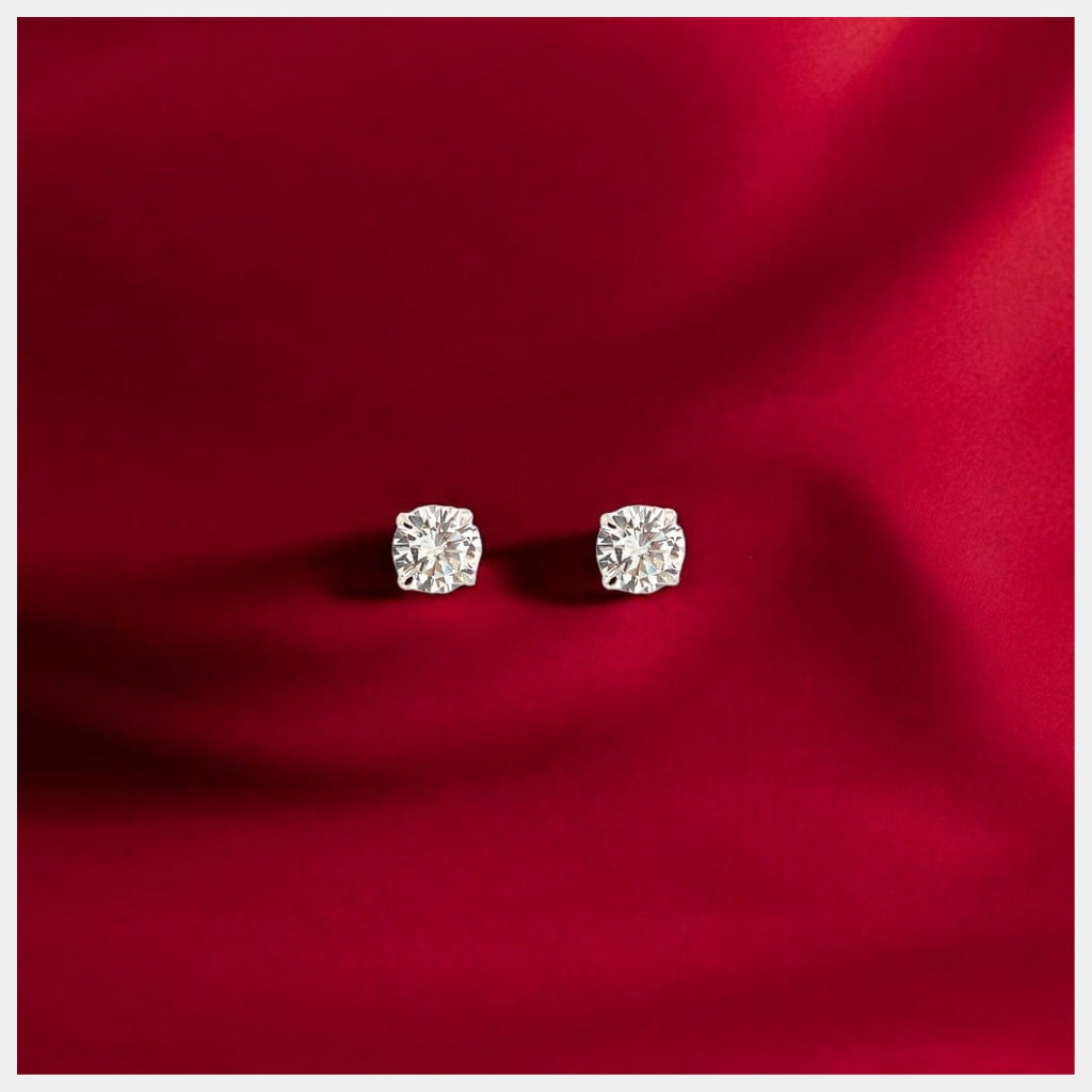 Classic Diamond Studs